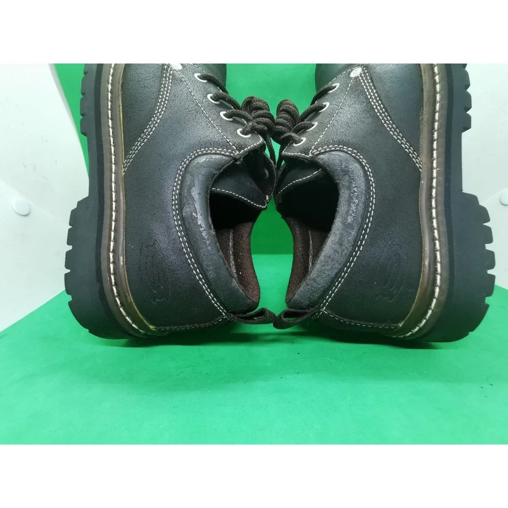 Vintage Skechers Shoes Womens Size 8 Leather Oxford Platform Chunky Jammer Y2K